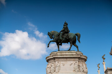 Piazza Venezia monument 
