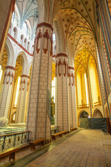 interior of the cathedral 
