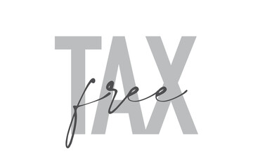 Modern, simple, minimal typographic design of a saying 