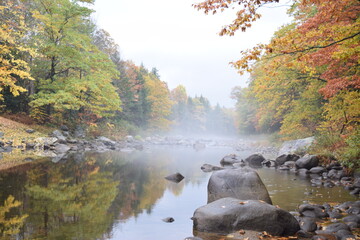 Swift River, Roxbury Maine In the Fall