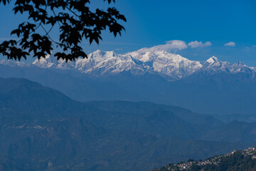 Himalayas Mountain in Darjeeling India
