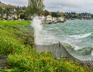 Stormy West Seattle Waterfront 9
