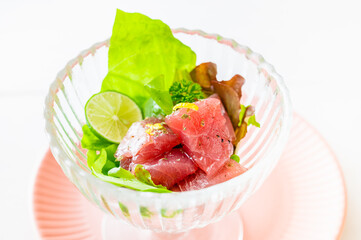 マグロのカルパッチョ