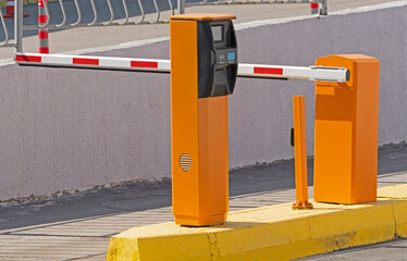 the Automatic barrier gates