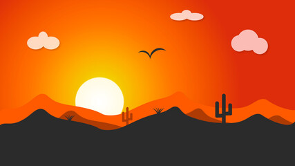 sunrise in mountains, sunset in mountains