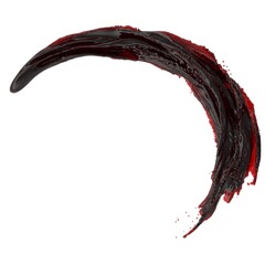3D illustration of realistic blood splash
