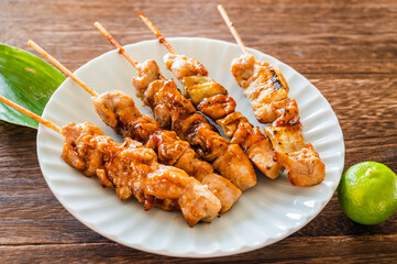 鶏ももの焼鳥