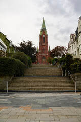 Naklejka premium St John's Church, Bergen in Norway