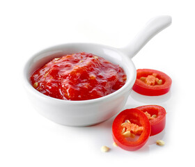 rode hete chili pepersaus