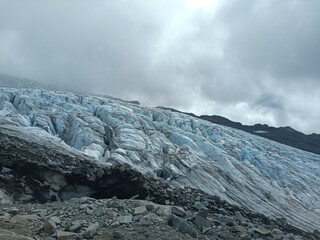 View of Mount Baker climb