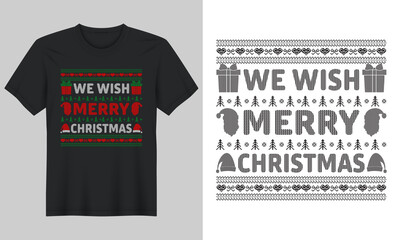 Christmas T-shirt Design, Mug Design,Vector, Christmas Graphic, Santa T-shirt Design