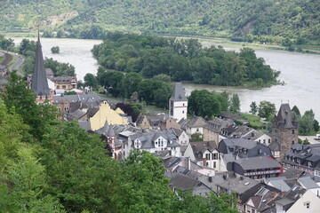 Fototapeta na wymiar Bacharach am Rhein