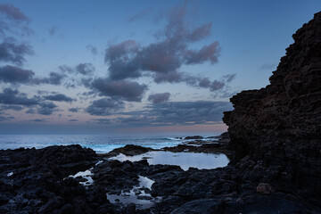 Fototapeta premium Felsen, Himmel, Meer