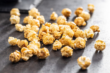 Sweet caramel popcorn