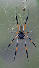 Araignée Néphila bibe sur l'île de La Réunion