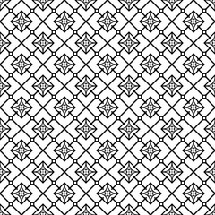 Seamless vintage ornamental pattern background