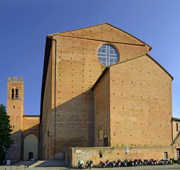 Siena, Basilica Cateriniana San Domenico - Gothic cathedral with a chapel with frescoes and relics...