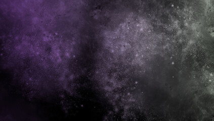 abstract space, colorful nebula, stars and sky