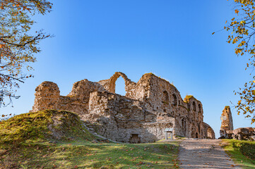 Fototapeta na wymiar Koknese Castle