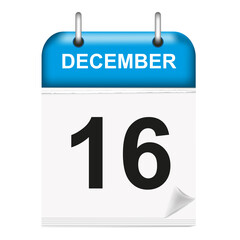December 16th_Calendar icon