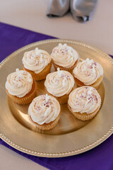 cakes on a plate