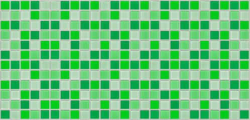 mosaico verde