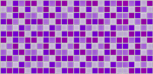 mosaico morado