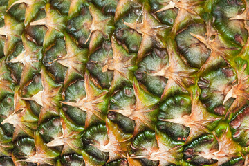 Pineapple skin background