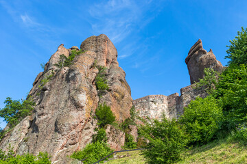 Ruins of Medieval Belogradchik Fortress known as Kaleto, Bulgaria
