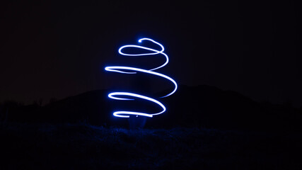 blue energy light bulb