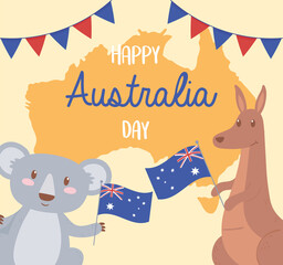 happy australia day celebration