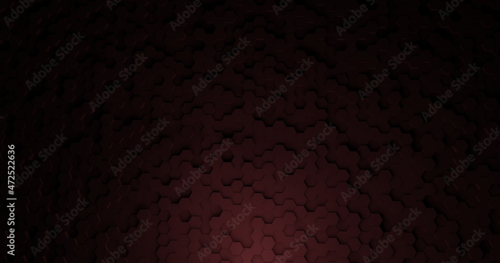 Poster abstract modern hexagonal dark red background design. geometric abstract background with hexagons. h
