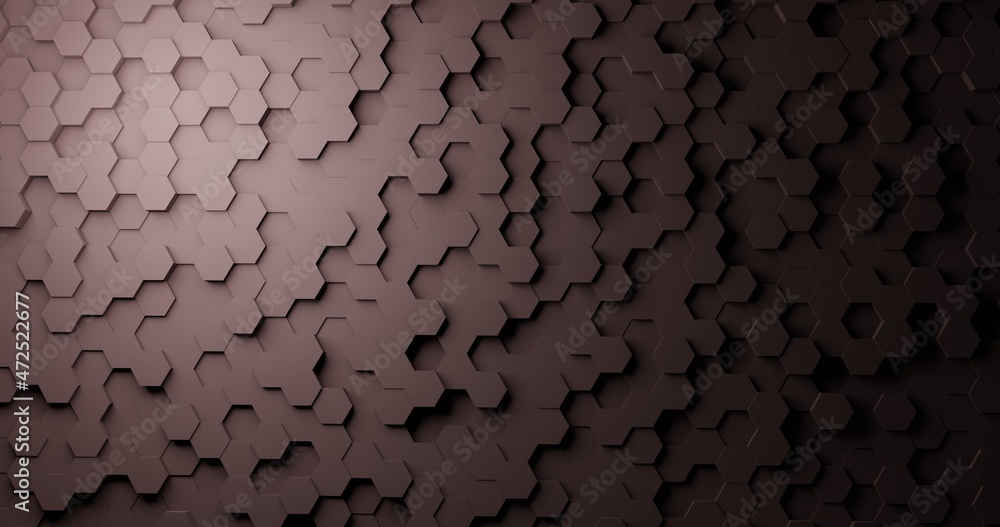 Poster abstract modern hexagonal black background design. geometric abstract background with hexagons. hone