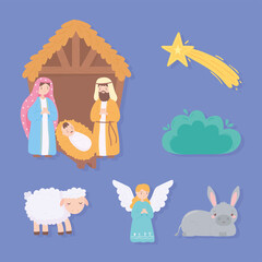 set of manger family