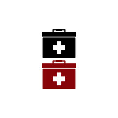 First aid box icon vector illustration