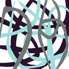 Abstract trendy splash background made of gray elements.
