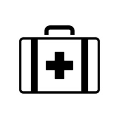 First aid box icon vector illustration