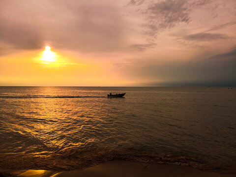 Sunset in Persian Gulf