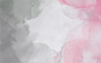 Watercolor Hand Painted Abstract Gradient grey and pink Background Illustration