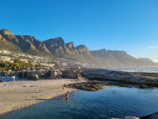 lake in the mountains