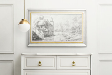 Luxury living room interior design