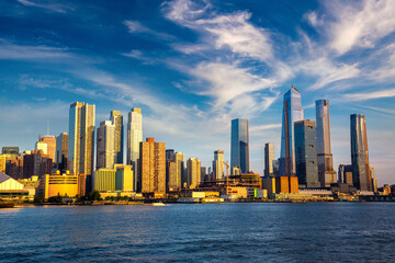 Fototapeta na wymiar View of Manhattan in New York