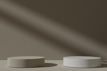 creative 3d geometric podium scene background for product stand