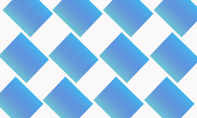 white background with blue slanted checkerboard set