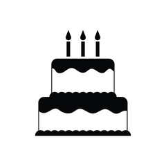 Cake icon design vector illustration
