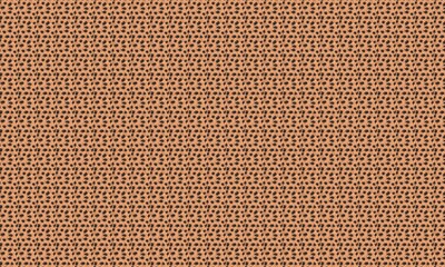 a brown background with black spots