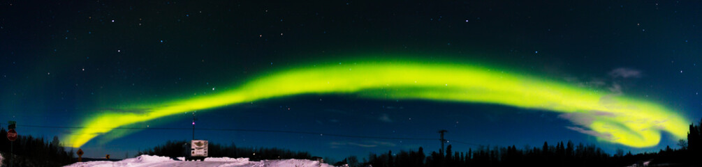 Fototapeta premium Northern Light Alaska