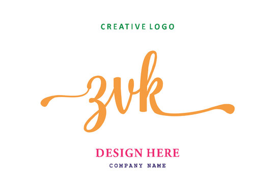 ZVK lettering logo is simple, easy to understand and authoritative