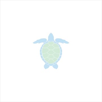 turtle logo vector template abstract