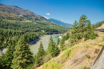 mountain river in the mountains